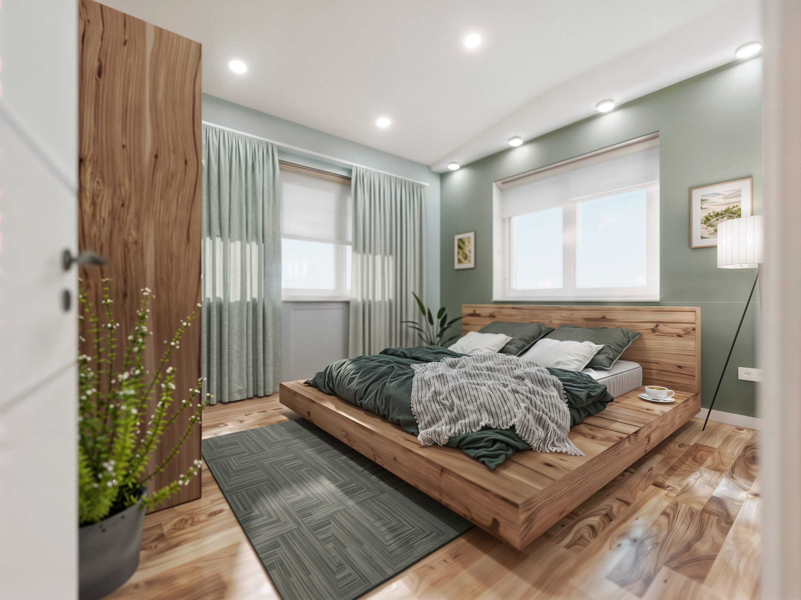 Visualisierung Schlafen Whg. 4